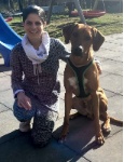 Geraldine Huber mit Aramis