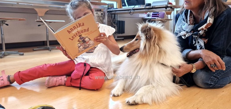 Therapie Hunde Zentrum Schweiz Lesehund 090