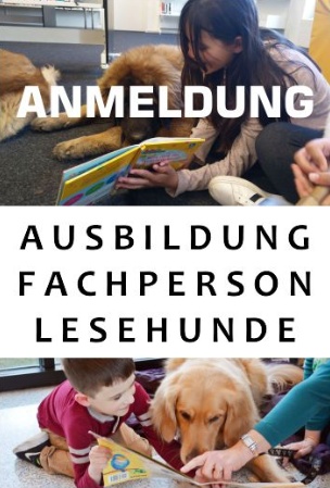 Anmeldung Ausbildung Fachperson Lesehunde